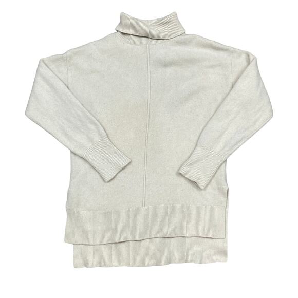 Joseph High Neck Soft Merino Wool Seam Turtleneck Sweater Women's M - Picture 1 of 10